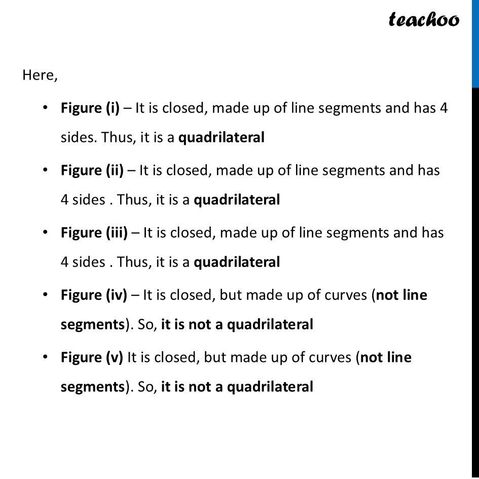 part 2 - Question 1 - Page 82 - Definitions - Chapter 4 Class 8 - Quadrilaterals (Ganita Prakash) - Class 8 (Ganita Prakash & Old NCERT)