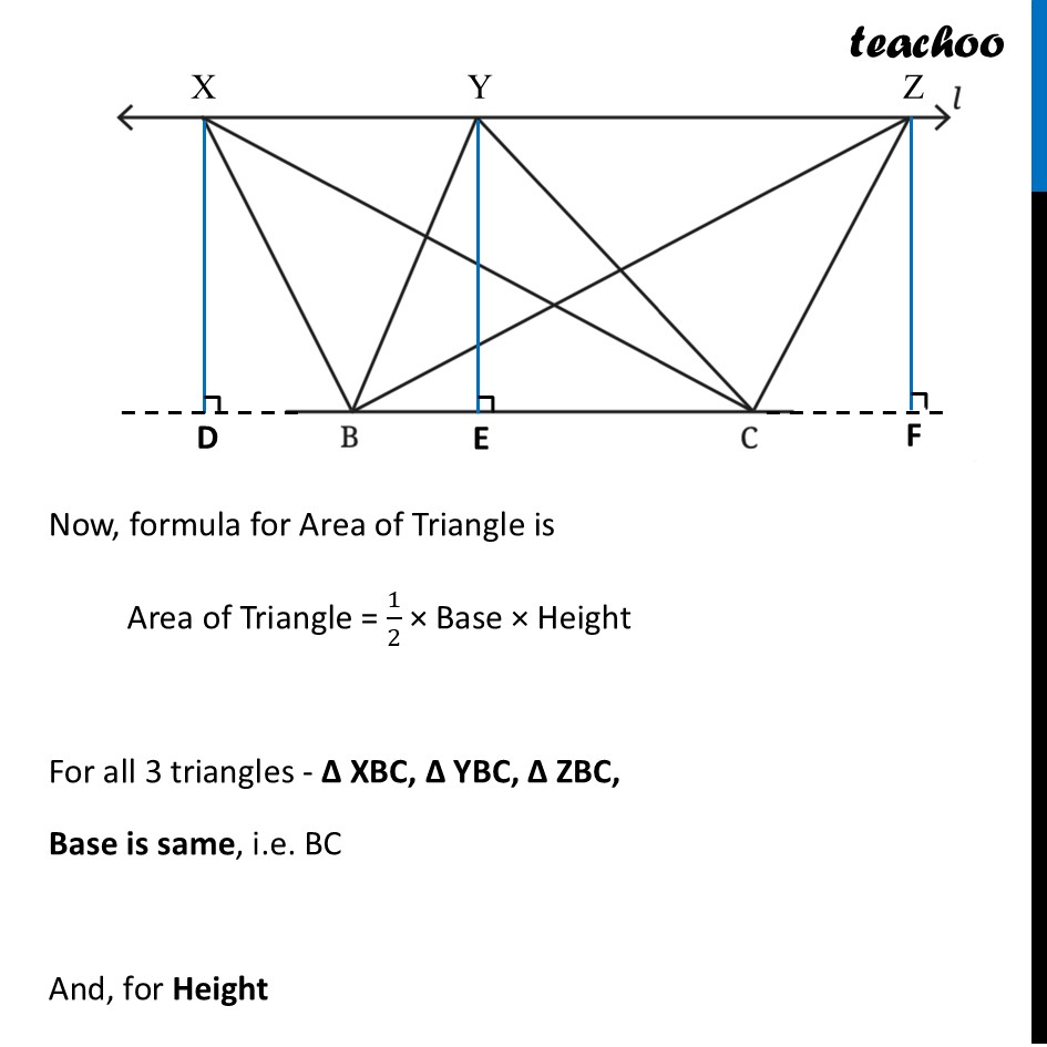 part 2 - Triangles between Parallel Lines with a Common Base - Triangles between Parallel Lines with a Common Base - Chapter 7 Class 8 - Area (Ganita Prakash II) - Class 8 (Ganita Prakash - 1, 2 & Old NCERT)