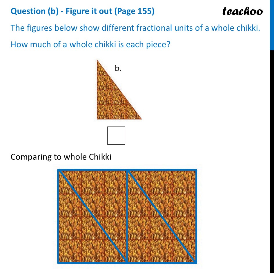 part 3 - Question (a) to (h) - Figure it out (Page 155) - Fractional Units as Parts of a Whole - Chapter 7 Class 6 - Fractions (Ganita Prakash) - Class 6 (Ganita Prakash & Old NCERT)