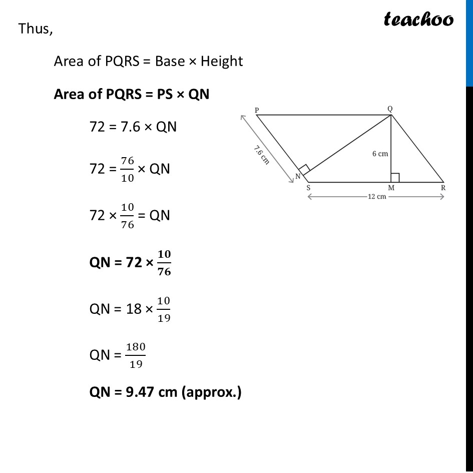 part 3 - Question 3 - Figure it out (Page 162-164) - Area of Parallelogram - Chapter 7 Class 8 - Area (Ganita Prakash II) - Class 8 (Ganita Prakash - 1, 2 & Old NCERT)
