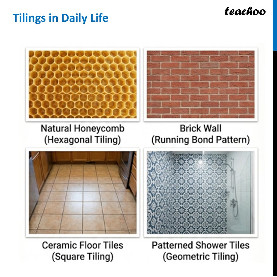 Tilings in Daily Life - Images [Constructions And Tilings] - Teachoo - Tiling the Entire Plane
