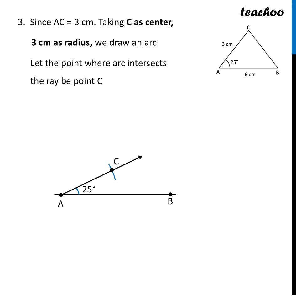 part 4 - Question 1 (b) - Figure it out - Page 161 - Constructing Triangle when 2 Sides and the Included Angle are given - Chapter 7 Class 7 - A tale of three Intersecting Lines (Ganit Prakash) - Class 7 (Ganita Prakash 1, 2 & old NCERT)