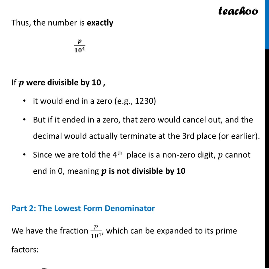 part 2 - Question 10 - End-of-Chapter Exercises - Chapter 3 Class 9 - The World of Numbers (Ganita Manjari I) - Class 9