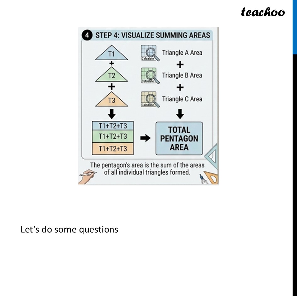 part 2 - Area of Pentagon - Area of any Polygon - Chapter 7 Class 8 - Area (Ganita Prakash II) - Class 8 (Ganita Prakash - 1, 2 & Old NCERT)