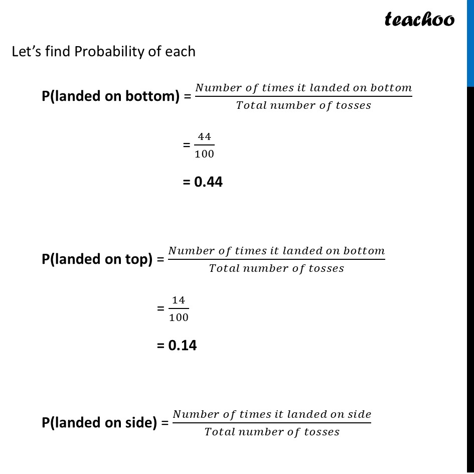 part 2 - Ex 7.2, 4 - Exercise Set 7.2 - Chapter 7 - The Mathematics of Maybe: Introduction to Probability - Class 9
