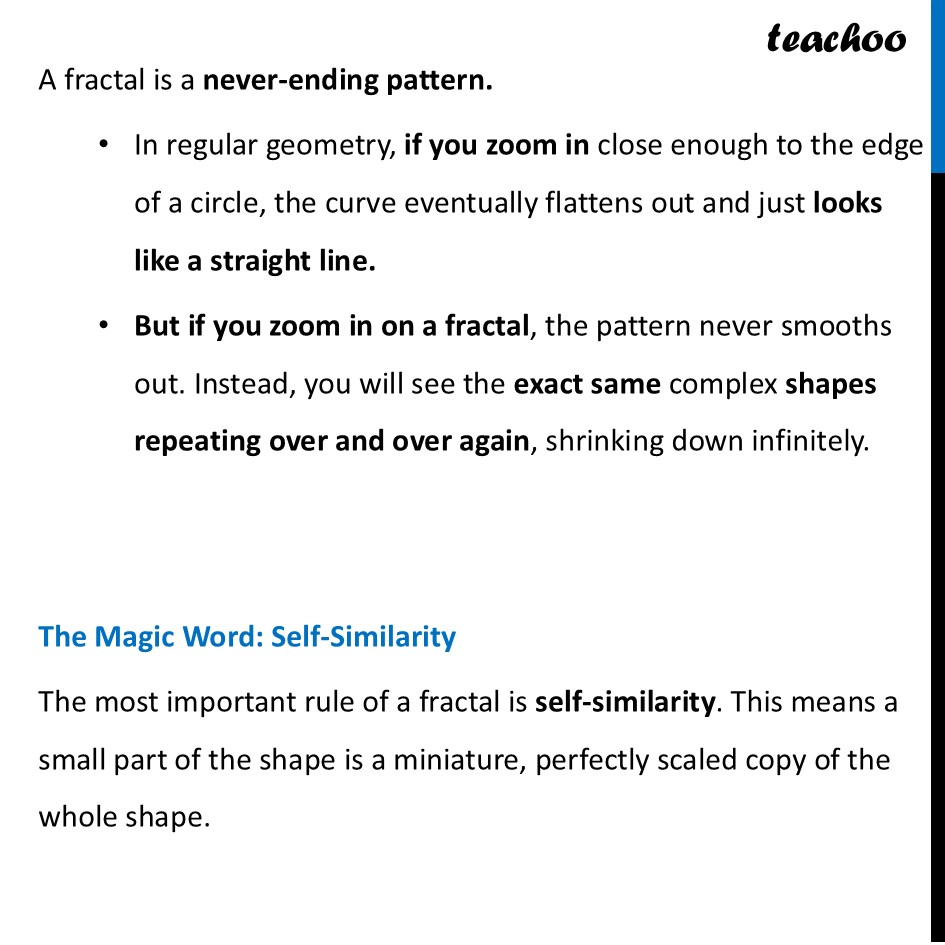 part 2 - Fractals - Fractals - Chapter 4 Class 8 - Exploring Some Geometric Themes (Ganita Prakash II - Class 8 (Ganita Prakash - 1, 2 & Old NCERT)