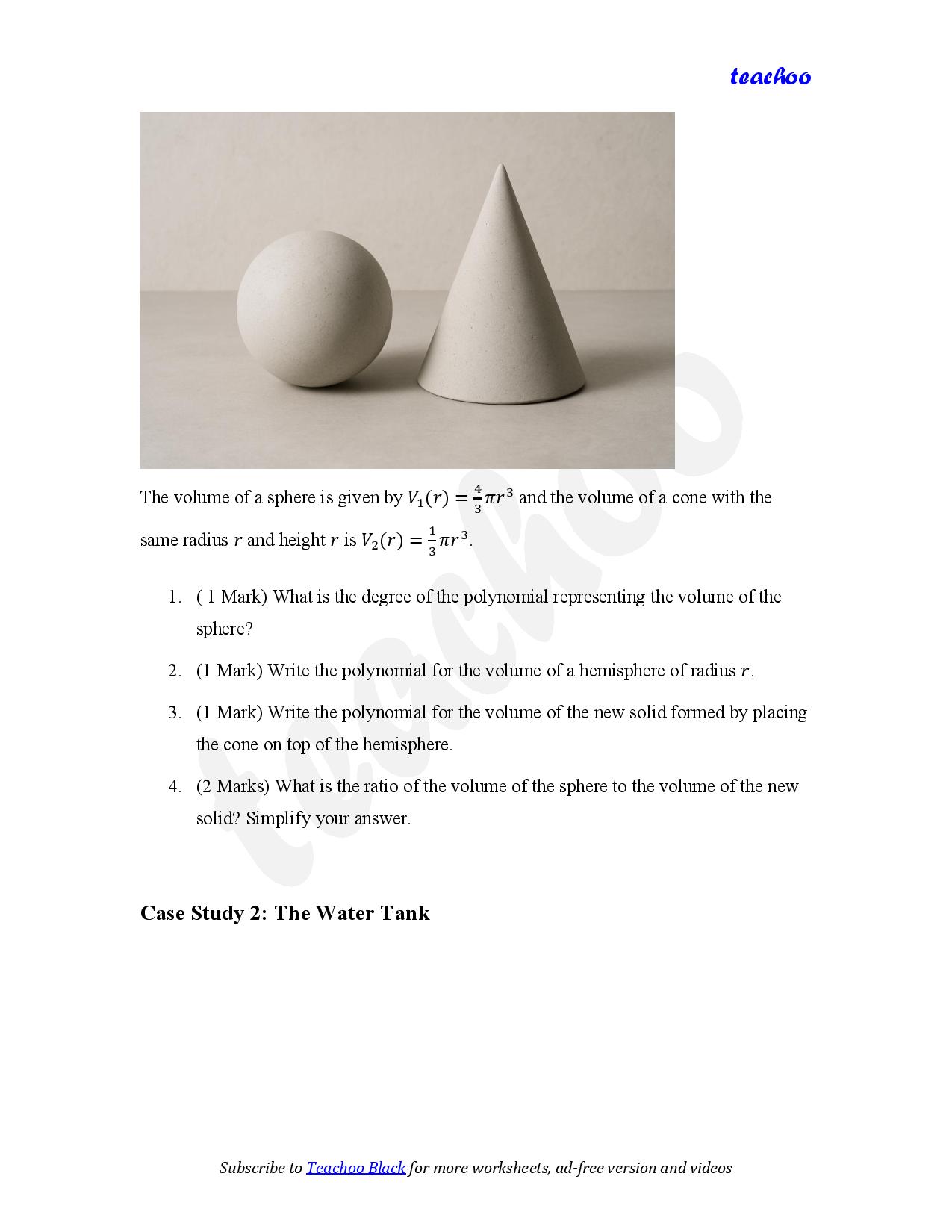 part 2 - Case Based Questions - Worksheet 2 - Teachoo Questions - Case Based - Serial order wise - Chapter 2 Class 9 Polynomials