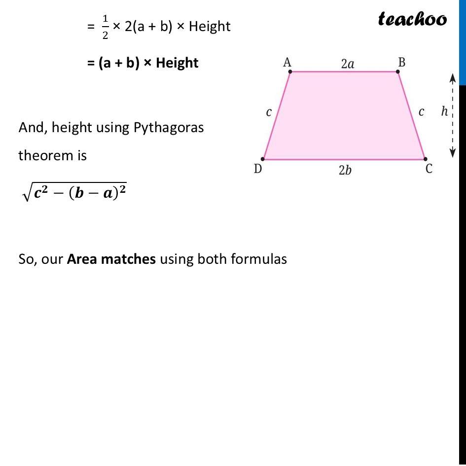 part 3 - Example 7 - Brahmagupta’s Formula for the Area of a Cyclic 4-gon - Chapter 6 Class 9 - Measuring Space: Perimeter and Area (Ganita Manjar - Class 9