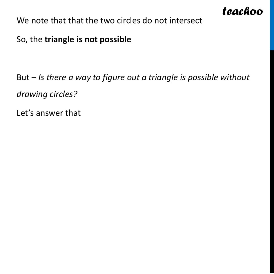 part 5 - Construct a triangle with sides - 3 cm, 4 cm, and 8 cm - Are Triangles Possible for any Lengths? - Chapter 7 Class 7 - A tale of three Intersecting Lines (Ganit Prakash) - Class 7 (Ganita Prakash & Old NCERT)
