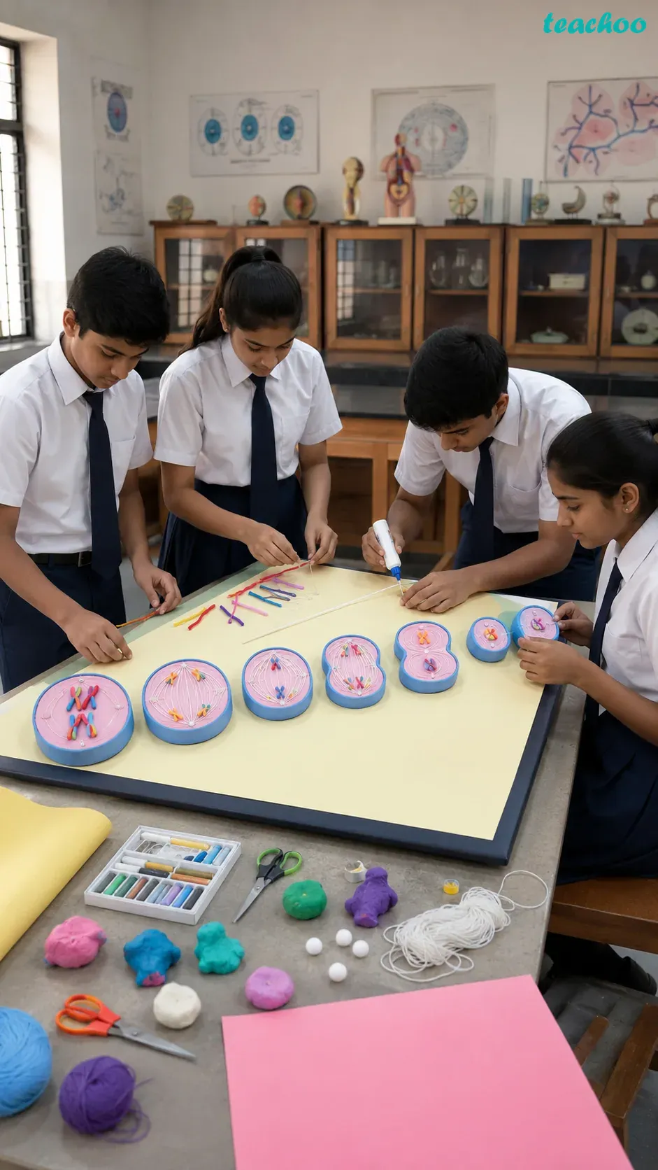 Project 3 — Build a mitosis or - Cell — The Building Bl - [Teachoo] - The Journey Beyond