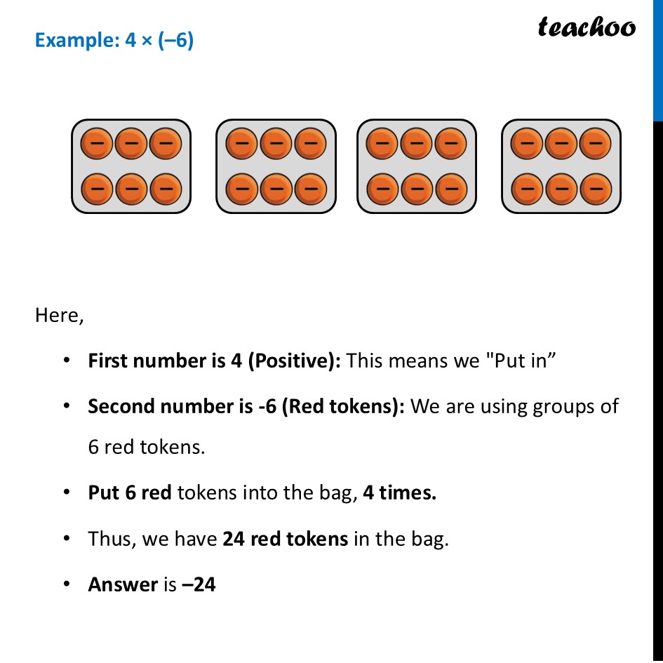 part 3 - Multiplication of Integers (using Tokens) - Multiplication of Integers - Chapter 2 Class 7 - Operations with Integers (Ganita Prakash II) - Class 7 (Ganita Prakash 1, 2 & old NCERT)