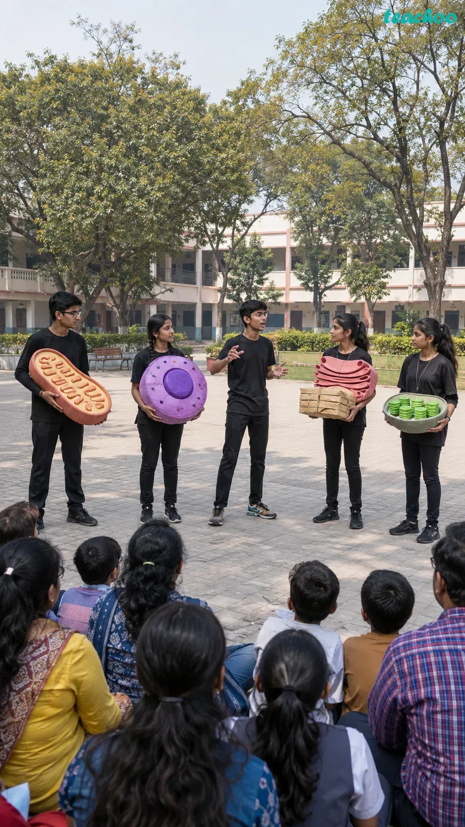 Project 4 — Develop a nukkad nat - Cell — The Building Bl - [Teachoo] - The Journey Beyond