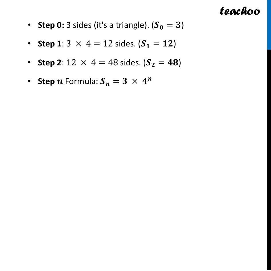 part 2 - Question 2 - Figure it out (Page 73) - Koch Snowflake - Chapter 4 Class 8 - Exploring Some Geometric Themes (Ganita Prakash II - Class 8 (Ganita Prakash - 1, 2 & Old NCERT)