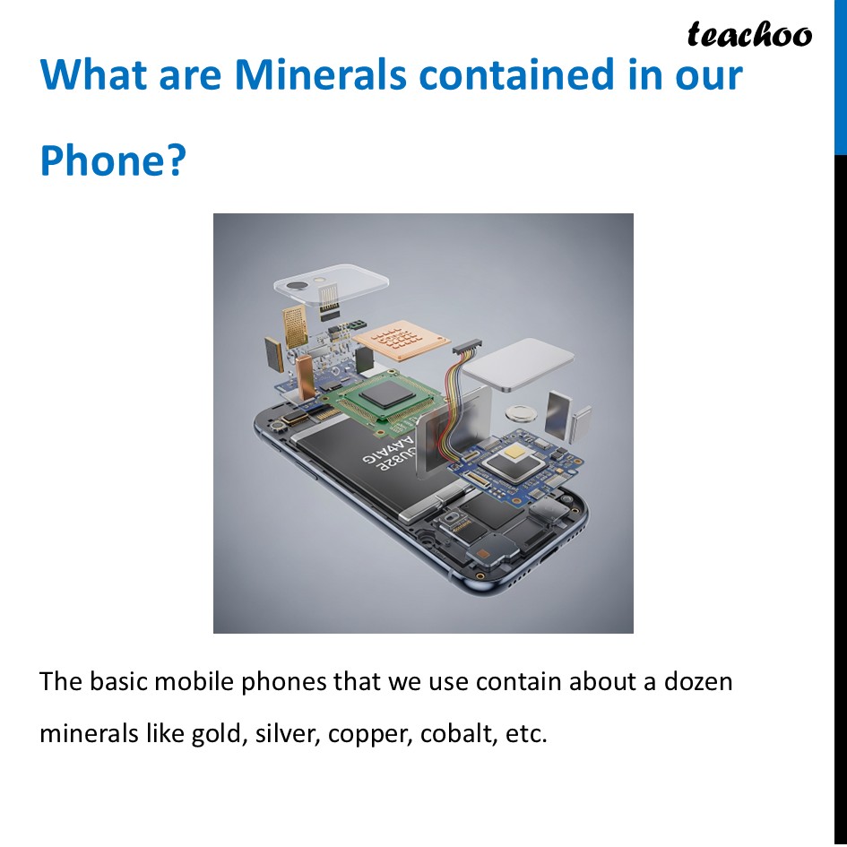 part 10 - Soil, Rocks and Minerals - Concepts - Chapter 11 Class 6 - Nature's Treasures (Curiosity) - Class 6