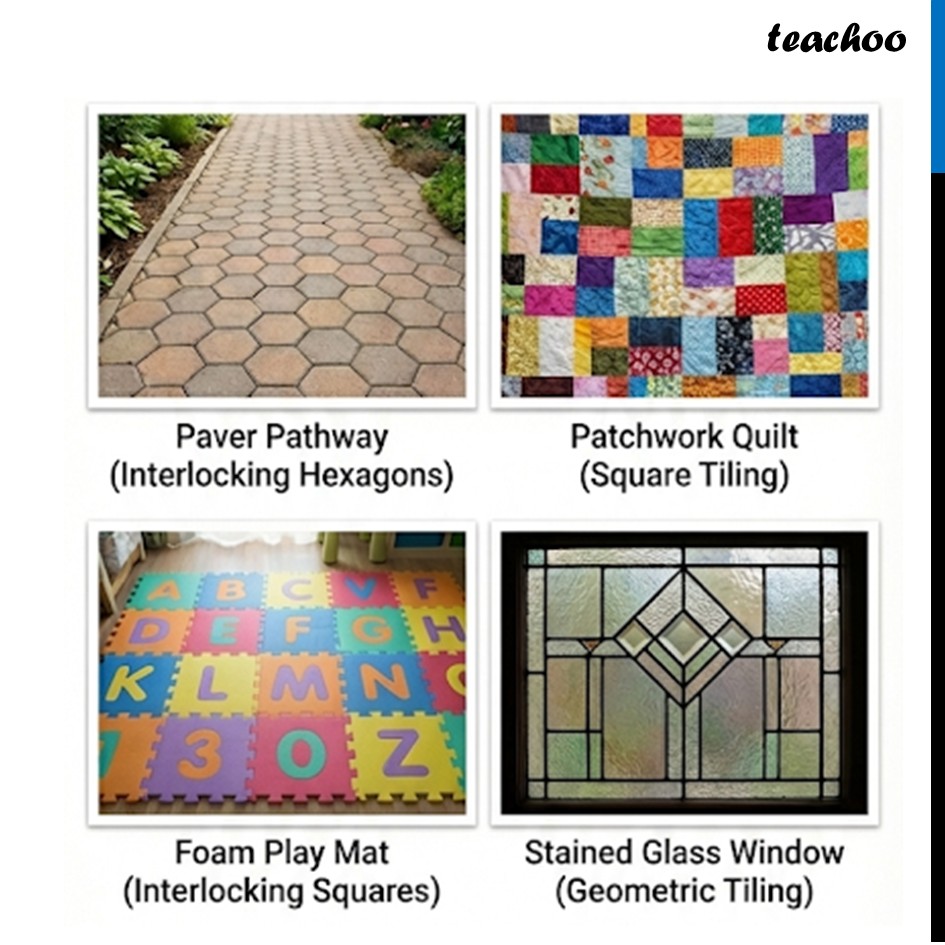 part 2 - Tilings in Daily Life - Tiling the Entire Plane - Chapter 6 Class 7 - Constructions and Tilings (Ganita Prakash II) - Class 7 (Ganita Prakash 1, 2 & old NCERT)