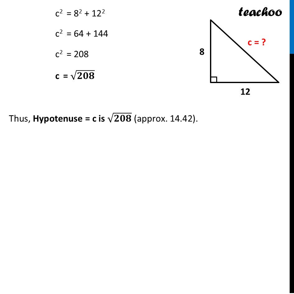part 4 - Question 4 - Figure it out (Page 47) - Baudhāyana’s Theorem on Right-angled triangles - Chapter 2 Class 8 - The Baudhayana-Pythagoras Theorem (Ganita Part 2) - Class 8 (Ganita Prakash - 1, 2 & Old NCERT)