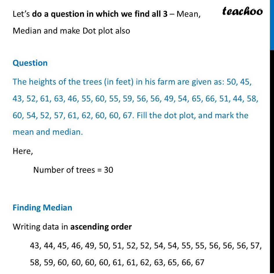 part 3 - Mean, Median, Dot Plots - Quick Revision - Chapter 5 Class 8 - Tales by Dots and Lines (Ganita Prakash II) - Class 8 (Ganita Prakash - 1, 2 & Old NCERT)