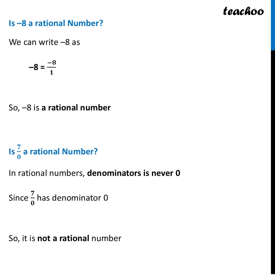 part 3 - Rational Numbers - Rational Numbers - Chapter 3 Class 9 - The World of Numbers (Ganita Manjari I) - Class 9