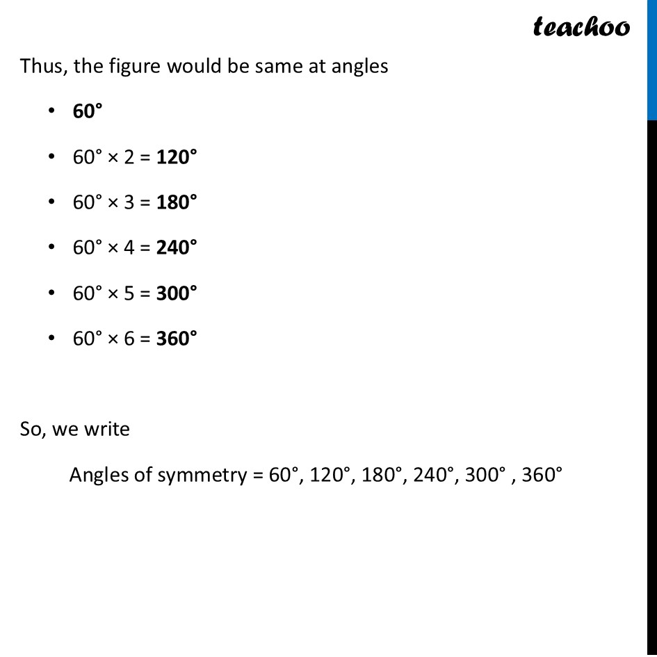 part 5 - Question 1 - Page 235 - Rotational Symmetry - Chapter 9 Class 6 - Symmetry (Ganita Prakash) - Class 6 (Ganita Prakash & Old NCERT)