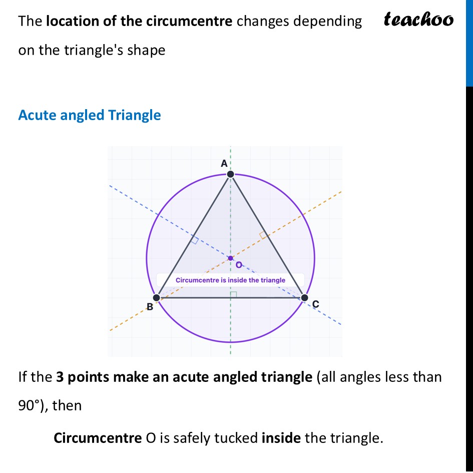 part 2 - Circumcenter and Circumcircle - Number of Circles - Chapter 5 Class 9 - I’m Up and Down, and Round and Round (Ganita Manja - Class 9