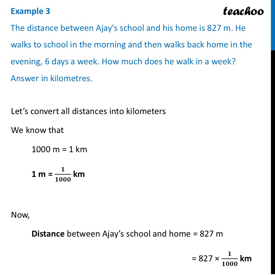 [Class 7 Maths] The distance between Ajay's school and his home is 827 - Decimal Multiplication