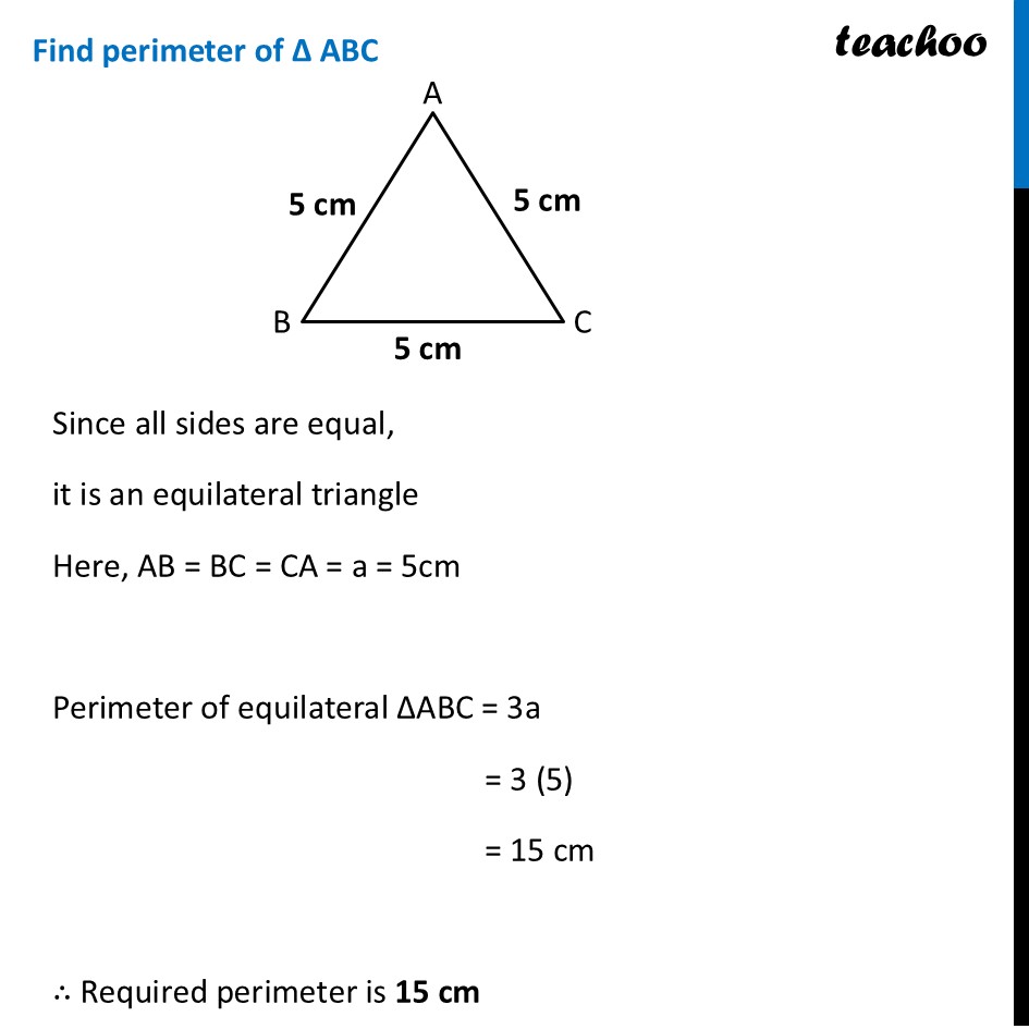 part 5 - Perimeter of Triangle - Perimeter of Rectangle, Square, Triangle - Chapter 6 Class 6 - Perimeter and Area (Ganita Prakash) - Class 6 (Ganita Prakash & Old NCERT)
