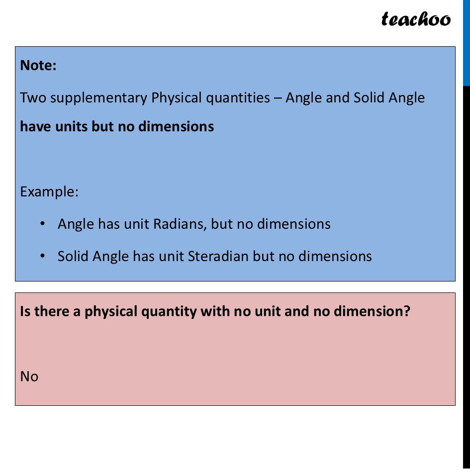 part 10 - Dimensions of Constants - Concepts - Chapter 1 - Units and Measurement - Physics Class 11