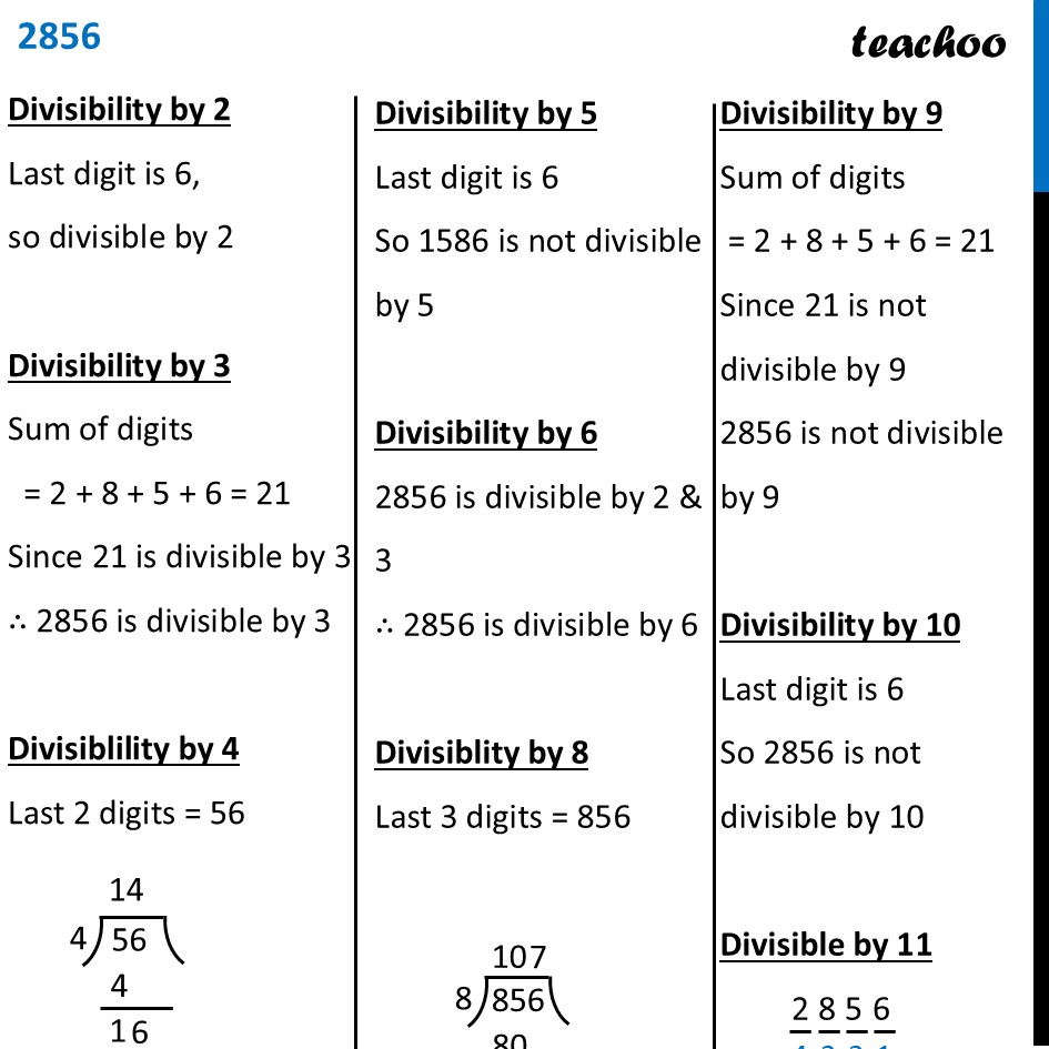 part 10 - Question 1 - Page 129 - Shortcut for Divisibility by 11 - Chapter 5 Class 8 - Number Play (Ganita Prakash) - Class 8 (Ganita Prakash - 1, 2 & Old NCERT)