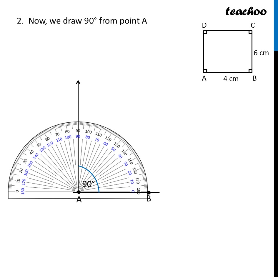 part 3 - Question 1 - Page 197 - Constructing Squares & Rectangles - Chapter 8 Class 6 - Playing with Constructions (Ganita Prakash) - Class 6 (Ganita Prakash & Old NCERT)