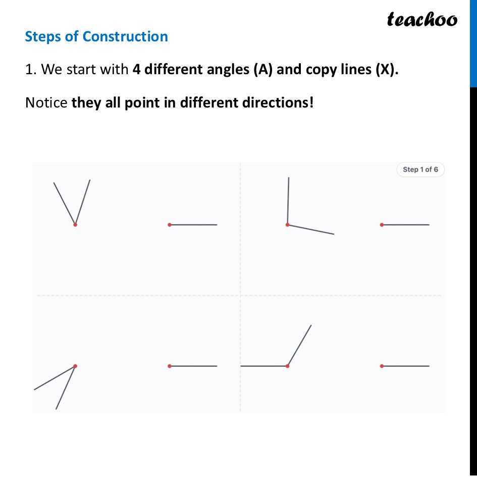 part 2 - Question 1 - Figure it out (Page 147) - Constructing Copy of an Angle - Chapter 6 Class 7 - Constructions and Tilings (Ganita Prakash II) - Class 7 (Ganita Prakash 1, 2 & old NCERT)