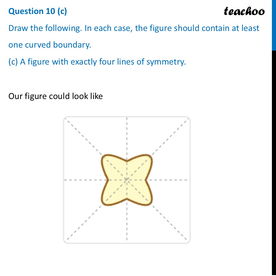 part 3 - Question 10 - Figure it out - Page 224 - 229 - Chapter 9 Class 6 - Symmetry (Ganita Prakash) - Class 6 (Ganita Prakash & Old NCERT)