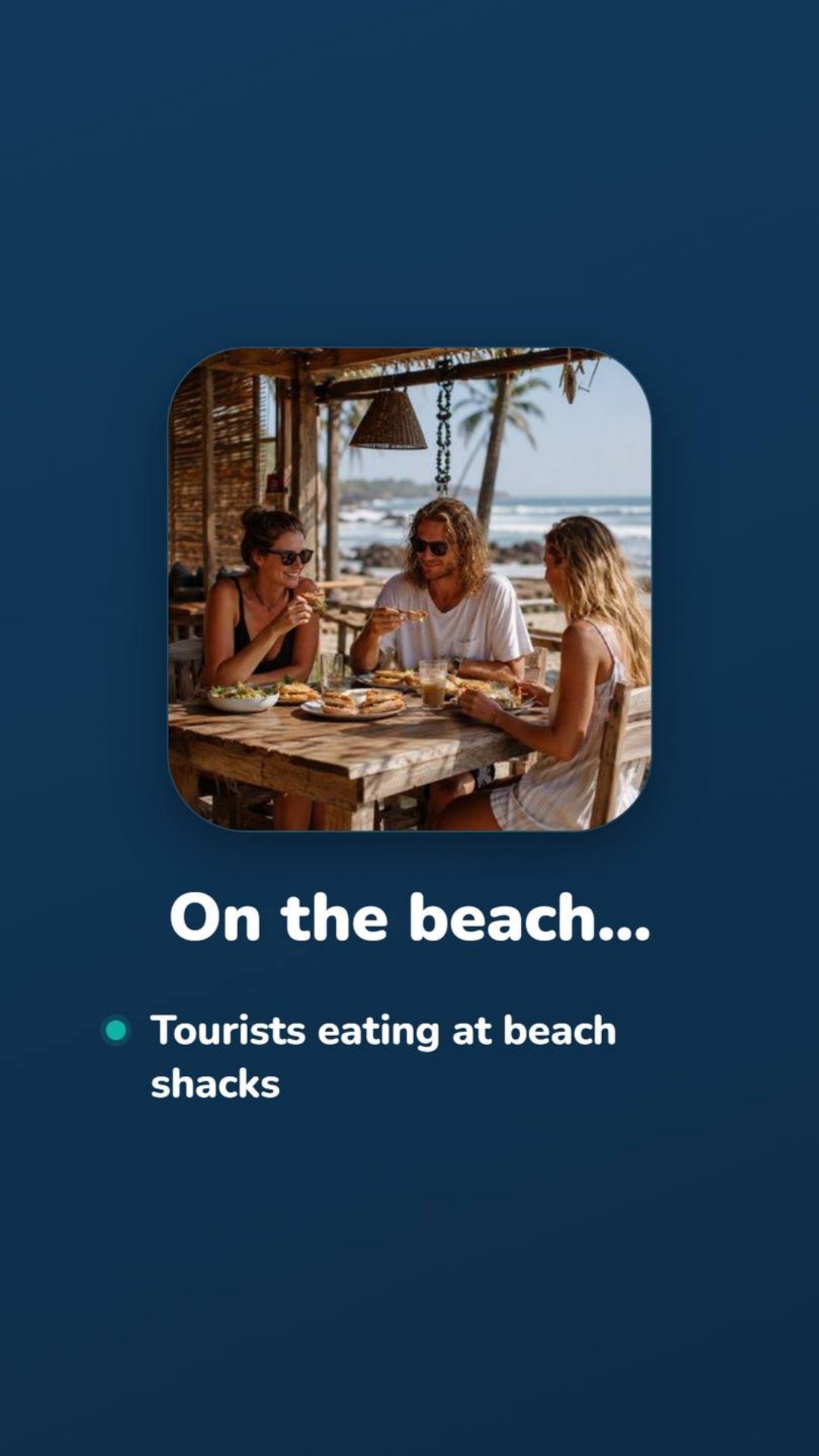 012- On the beach - Tourists eating.jpg