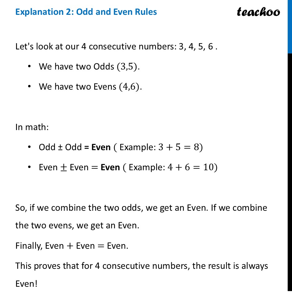 part 3 - Explanation of Pattern for Adding & Subtracting 4 consecutive numbers - Sum of Consecutive Numbers - Chapter 5 Class 8 - Number Play (Ganita Prakash) - Class 8 (Ganita Prakash - 1, 2 & Old NCERT)