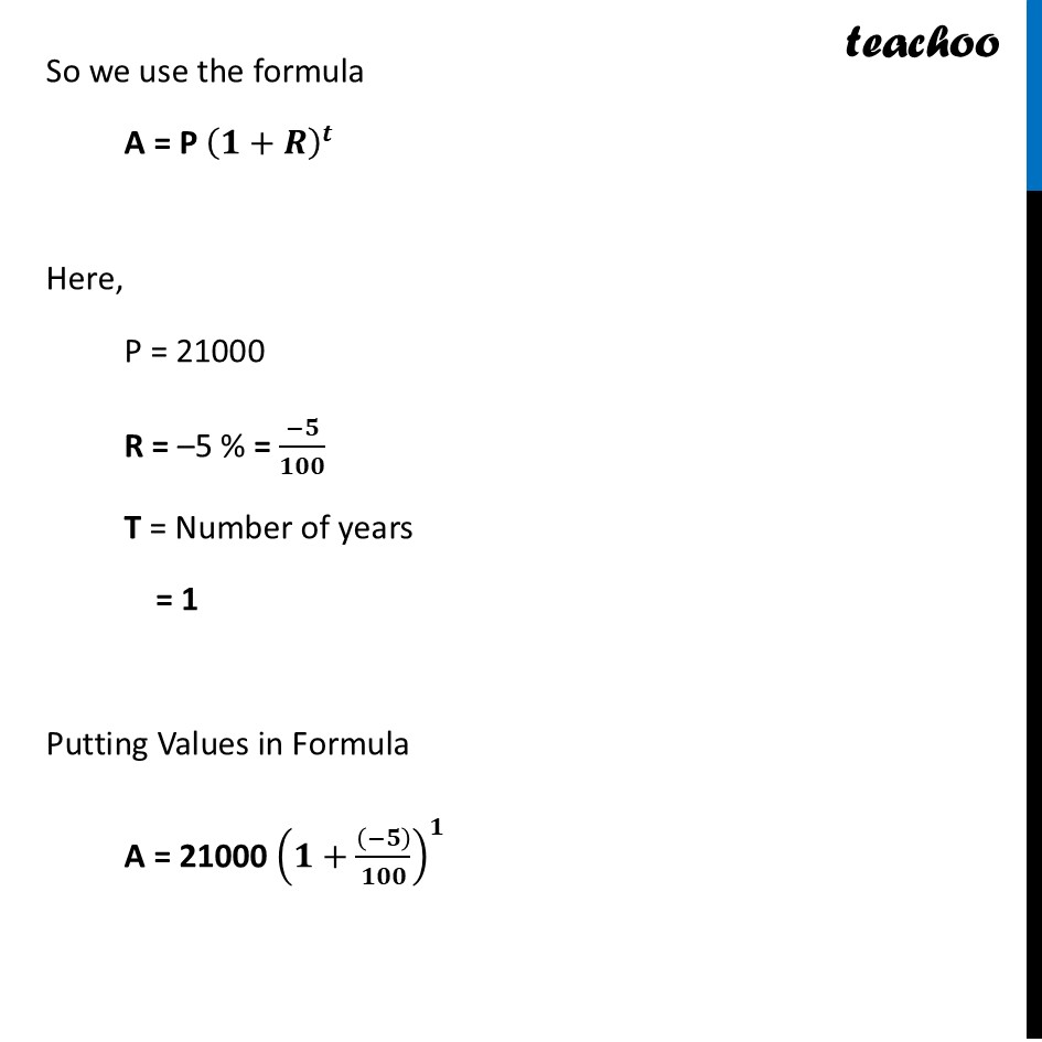 part 2 - Example 10 - Depreciation - Chapter 1 Class 8 - Fractions in Disguise (Ganita Prakash II) - Class 8 (Ganita Prakash - 1, 2 & Old NCERT)