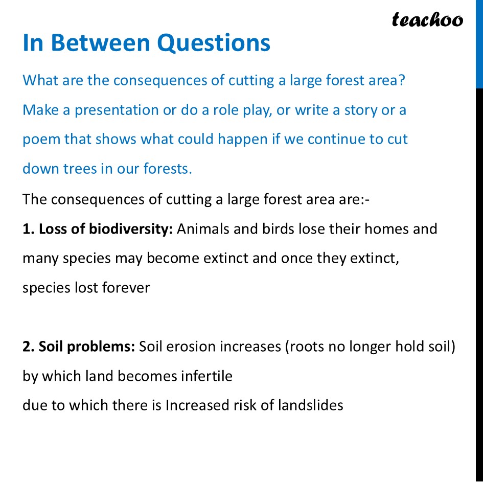 part 7 - Forests - Concepts - Chapter 11 Class 6 - Nature's Treasures (Curiosity) - Class 6