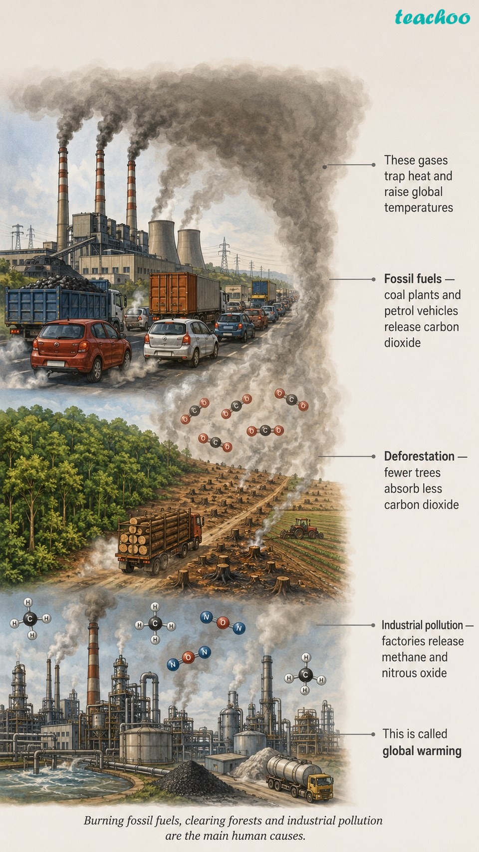 part 2 - 3.7 Climate Change and Carbon Footprint - Concepts - Chapter 3 - Atmosphere and Climate - Understanding Society India and Beyond Class 9
