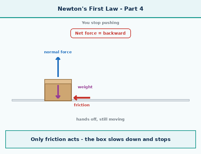 part 5 - 6.4 Newton's First Law of Motion - Concepts - Chapter 6 - How Forces Affect Motion (Exploration) - Class 9 (Exploration)