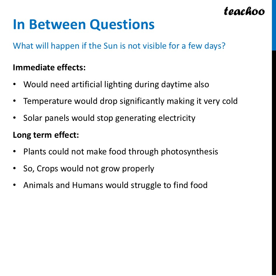 part 13 - Energy from the Sun - Concepts - Chapter 11 Class 6 - Nature's Treasures (Curiosity) - Class 6