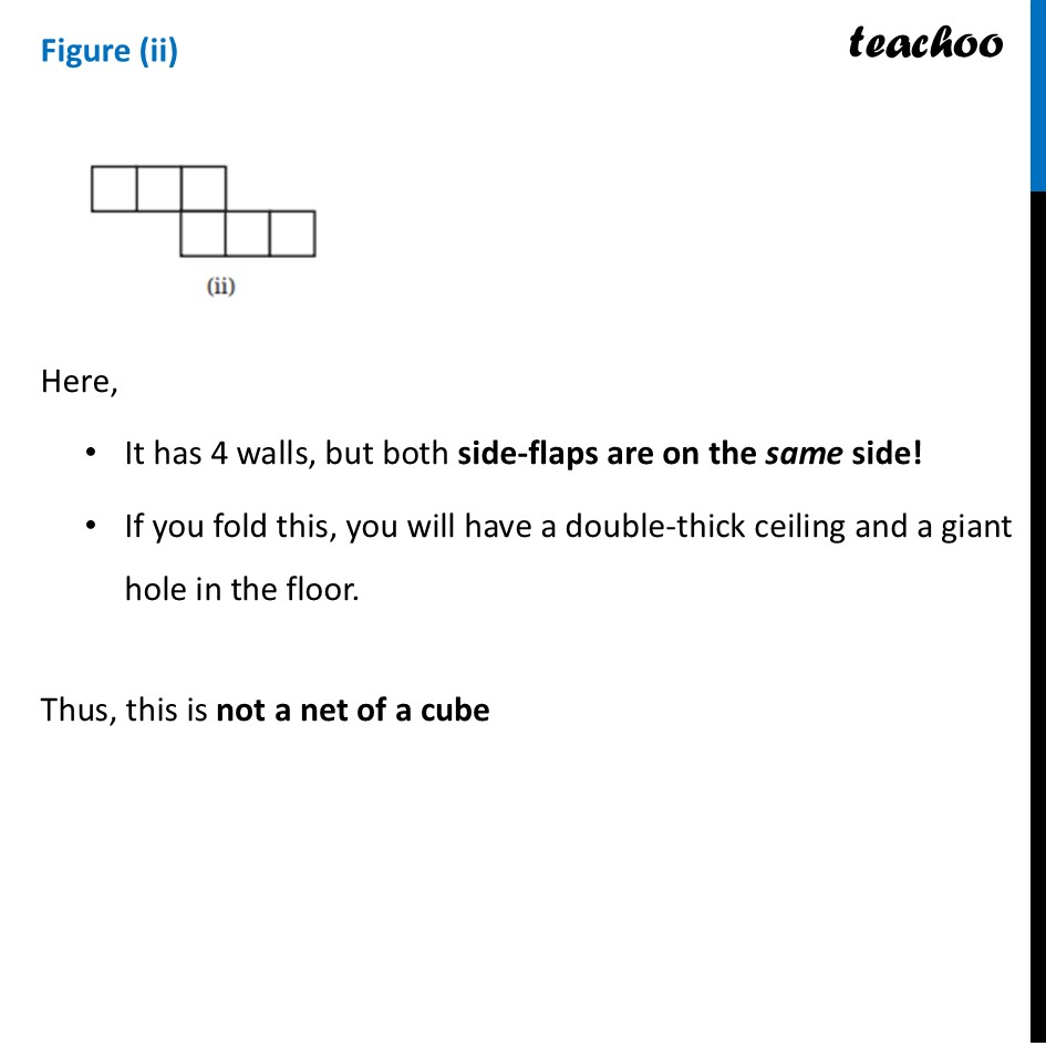 part 3 - Question 1 - Figure it out (Page 80, 81) - Net of a Cube - Chapter 4 Class 8 - Exploring Some Geometric Themes (Ganita Prakash II - Class 8 (Ganita Prakash - 1, 2 & Old NCERT)