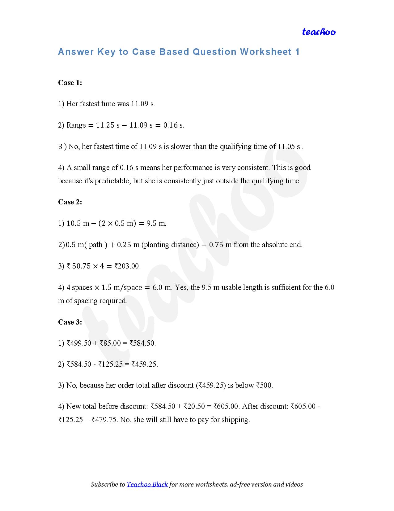 part 6 - Case Based Questions - Worksheet 1 - Teachoo Questions - Case Based - Chapter 3 Class 7 - A peek beyond the Point (Ganita Prakash) - Class 7 (Ganit Prakash)