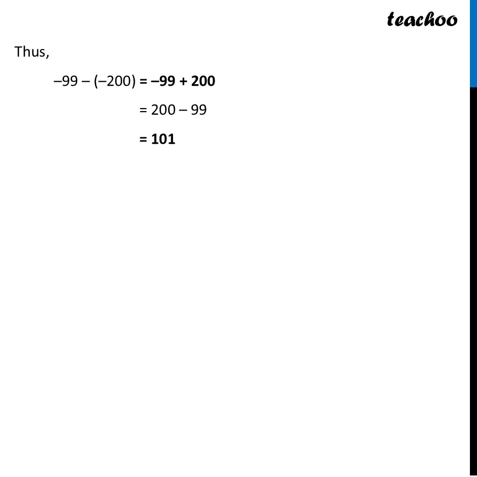 part 2 - Question 1(d) - Page 255 - Using the unmarked number line to add and subtract - Chapter 10 Class 6 - The other side of Zero (Ganita Prakash) - Class 6 (Ganita Prakash & Old NCERT)