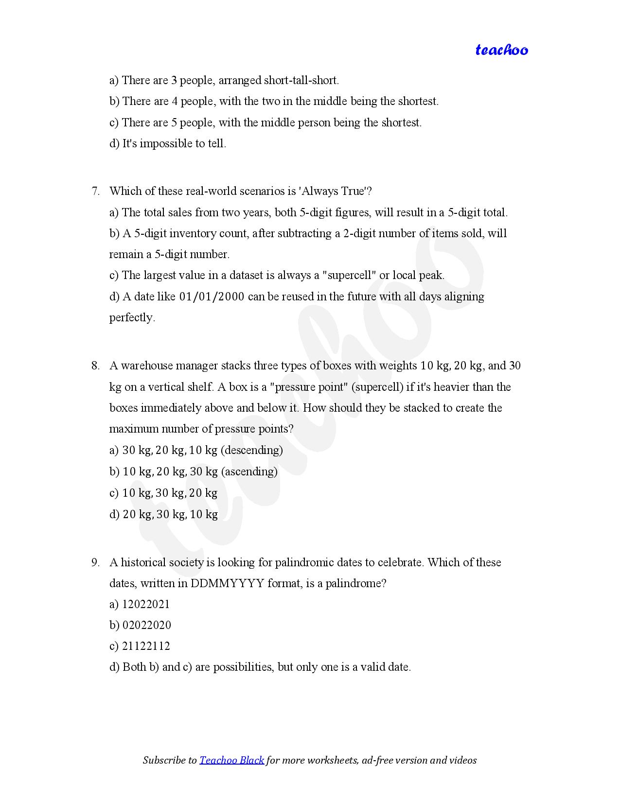 part 3 - MCQ - Worksheet 2 - Teachoo Questions - MCQs - Chapter 3 Class 6 - Number Play (Ganita Prakash) - Class 6 (Ganita Prakash & Old NCERT)