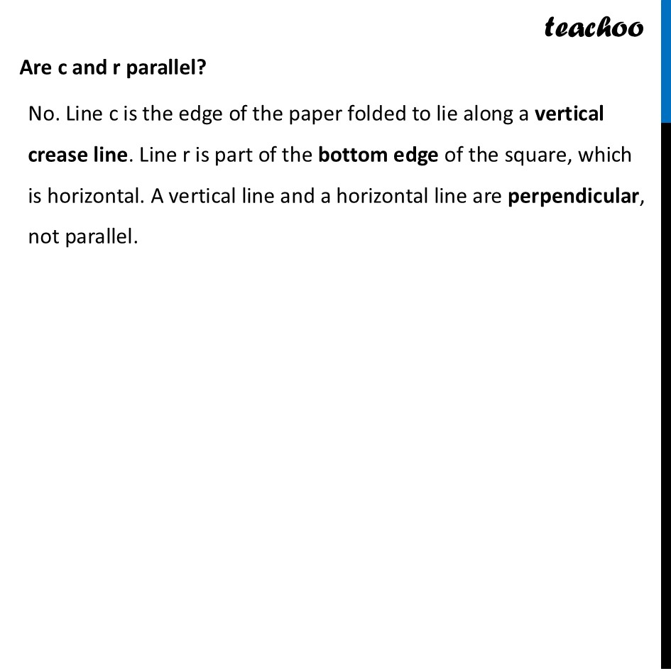 part 3 - Activity (Page 112) - Parallel and Perpendicular lines in Paper Folding - Chapter 5 Class 7 - Parallel and Intersecting Lines (Ganita Prakash) - Class 7 (Ganita Prakash & Old NCERT)