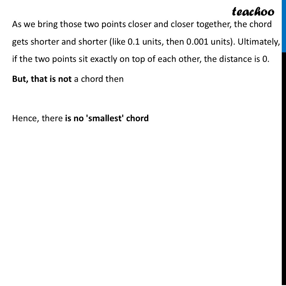 part 3 - Question 2 - Think & Reflect (Page 94) - Symmetries of Circle - Chapter 5 Class 9 - I’m Up and Down, and Round and Round (Ganita Manja - Class 9