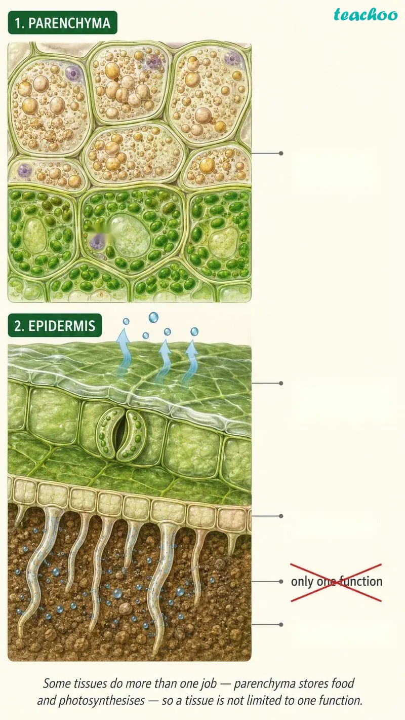 Question 15 — A textbook states, "Each - Tissues in Action - [Teachoo] - Questions at the end of the chapter