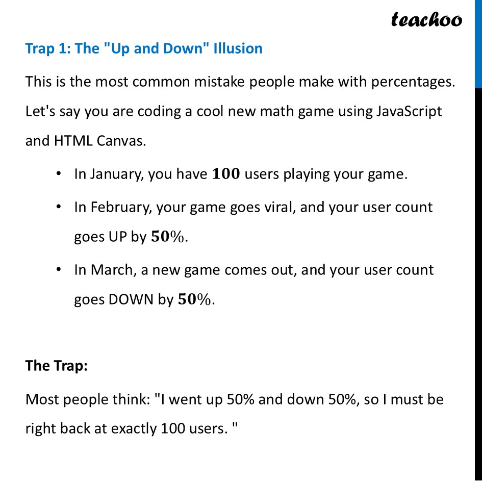 part 3 - Tricky Percentages - Tricky Percentages - Chapter 1 Class 8 - Fractions in Disguise (Ganita Prakash II) - Class 8 (Ganita Prakash - 1, 2 & Old NCERT)