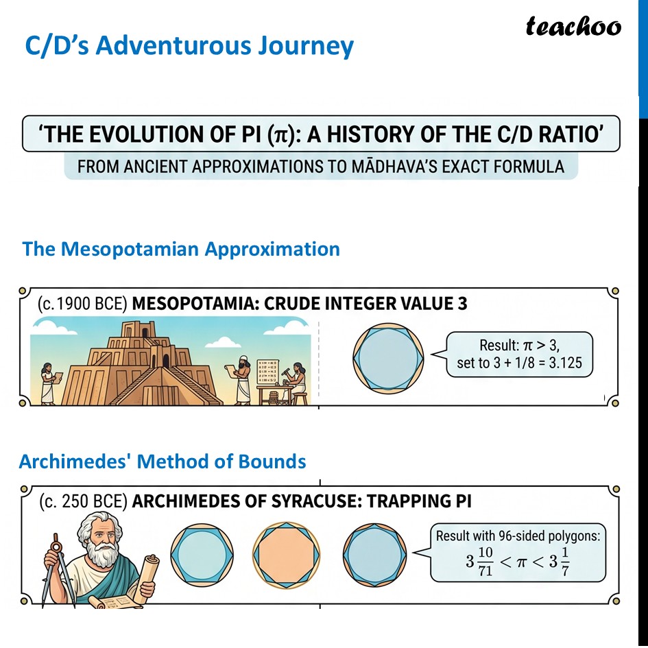 C/D’s Adventurous Journey [Chapter 3 Class 9 Ganita Manjari Part 1] - Perimeter of a Circle -  C/D Ratio