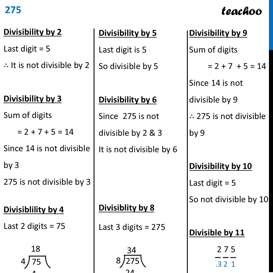 part 6 - Question 1 - Page 129 - Shortcut for Divisibility by 11 - Chapter 5 Class 8 - Number Play (Ganita Prakash) - Class 8 (Ganita Prakash - 1, 2 & Old NCERT)