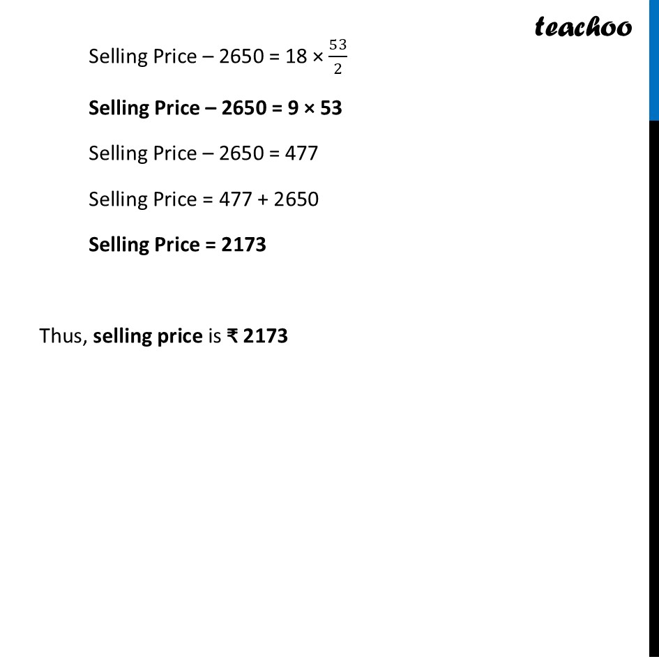 part 3 - Example 6 (Page 17) - Profit and Loss - Chapter 1 Class 8 - Fractions in Disguise (Ganita Prakash II) - Class 8 (Ganita Prakash - 1, 2 & Old NCERT)