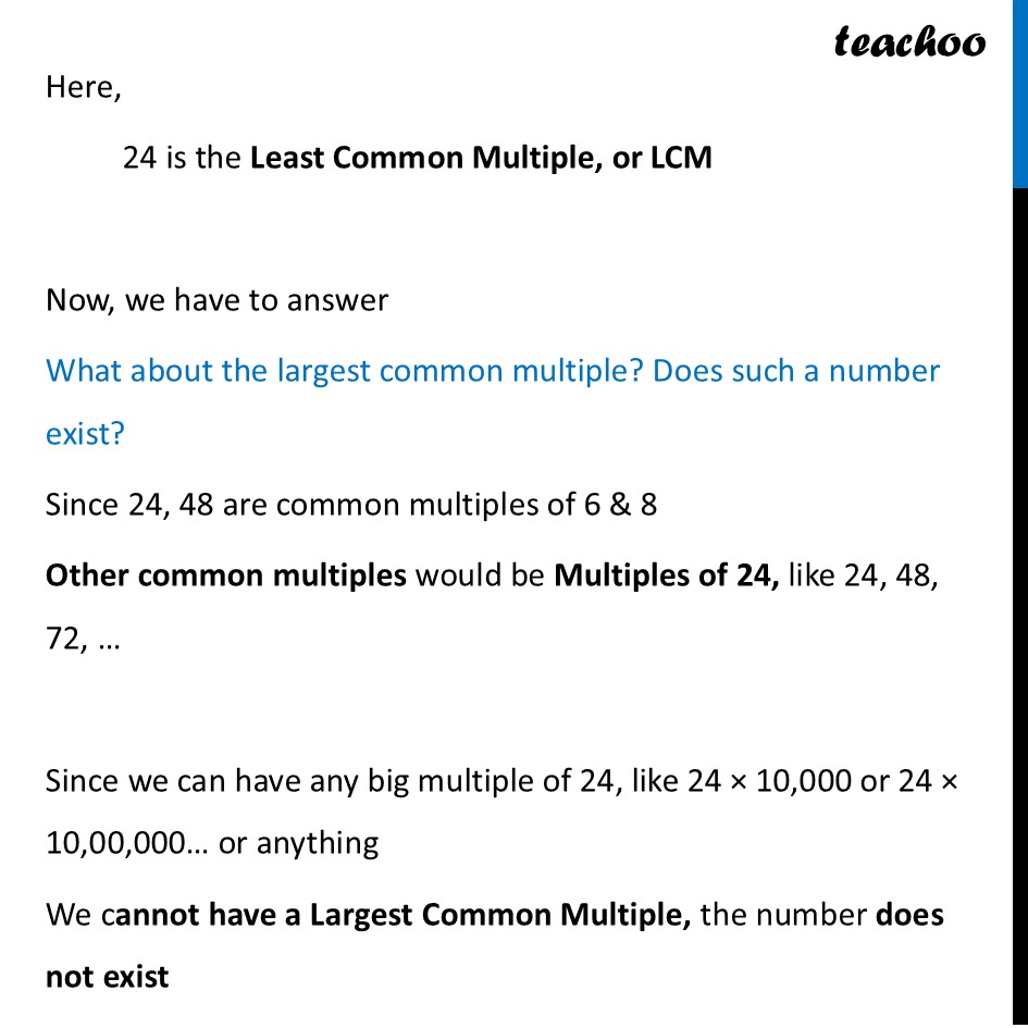 part 3 - Lowest Common Multiple (LCM) - Least, but not Last! - Chapter 3 Class 7 - Finding Common Ground (Ganita Prakash II) - Class 7 (Ganita Prakash 1, 2 & old NCERT)